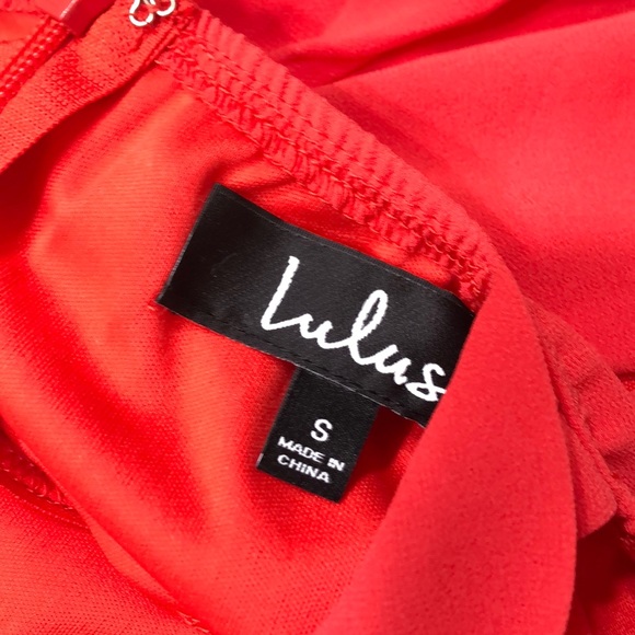 coral lulu’s dress - Picture 5 of 5